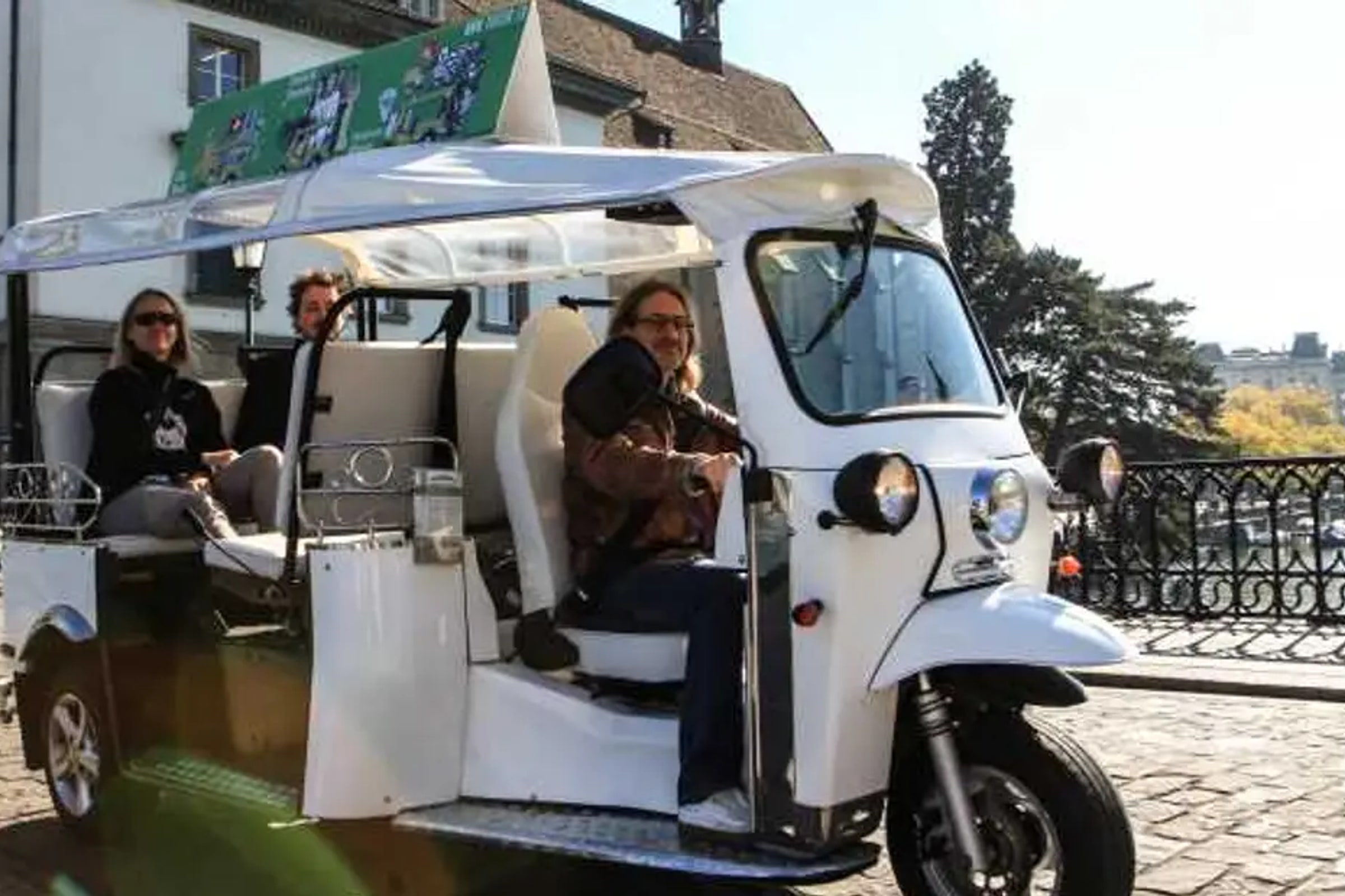 Geneva Chocolate Tour in a TukTuk